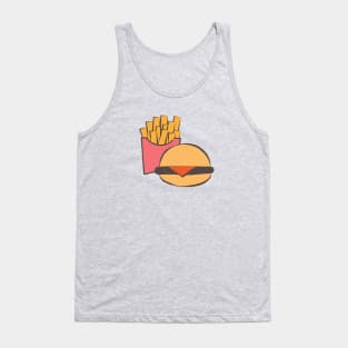 Burger and Fries Tank Top